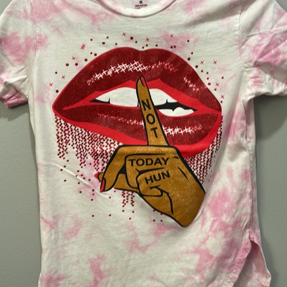 Not Today Hun Tee sz Small - Picture 3 of 4